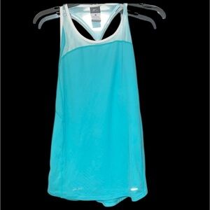 🔥3 for $25🔥 (EUC) NIKE DRI-FIT TEAL RACER TANK. SZ S